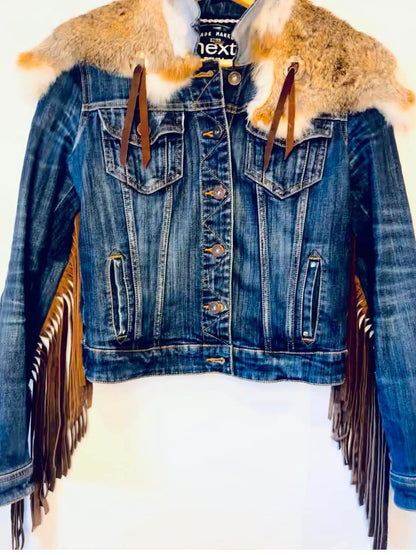 Rabbit Fur Dream Cowgirl Jacket