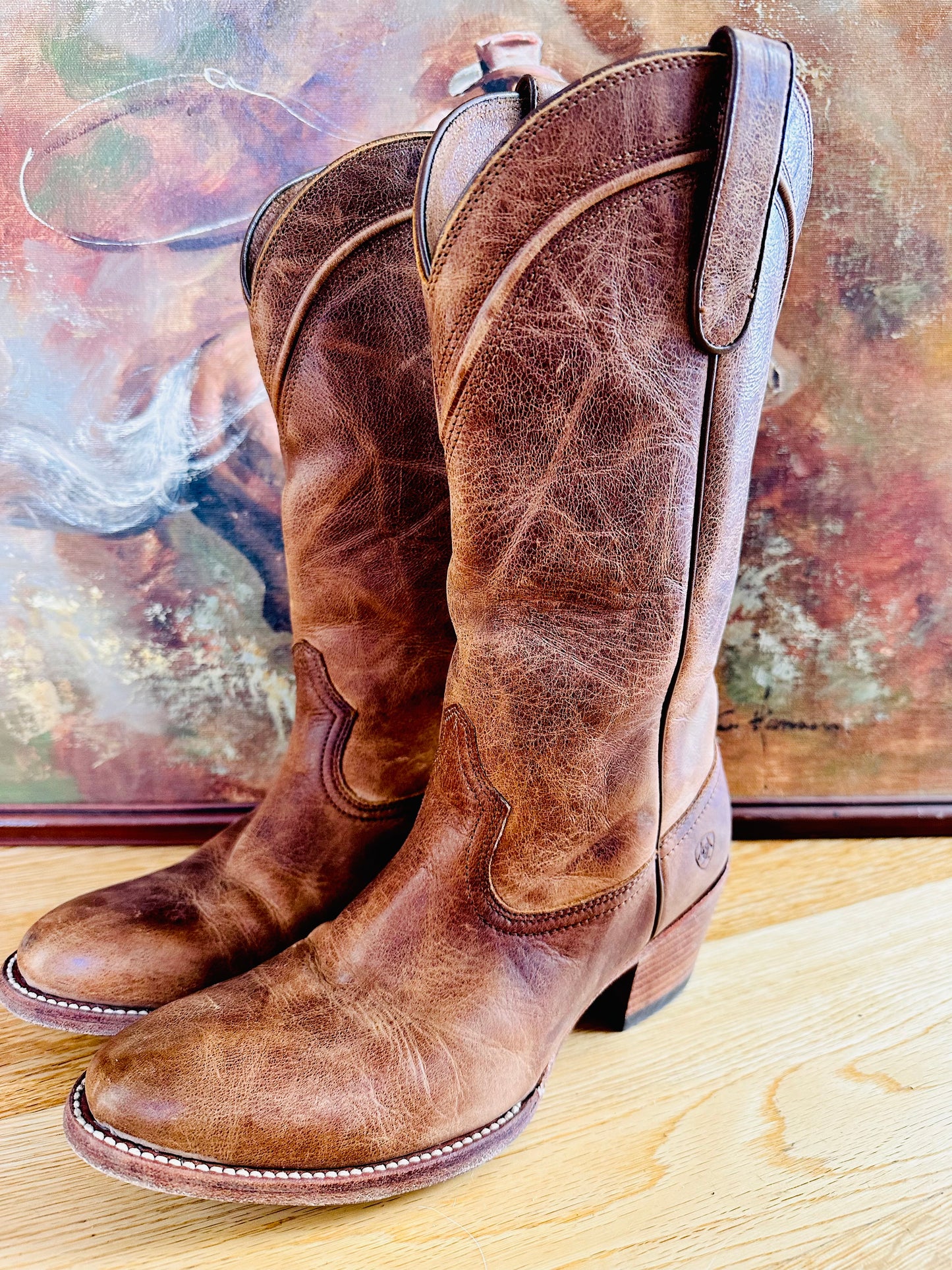 Ariat High Tan Boots