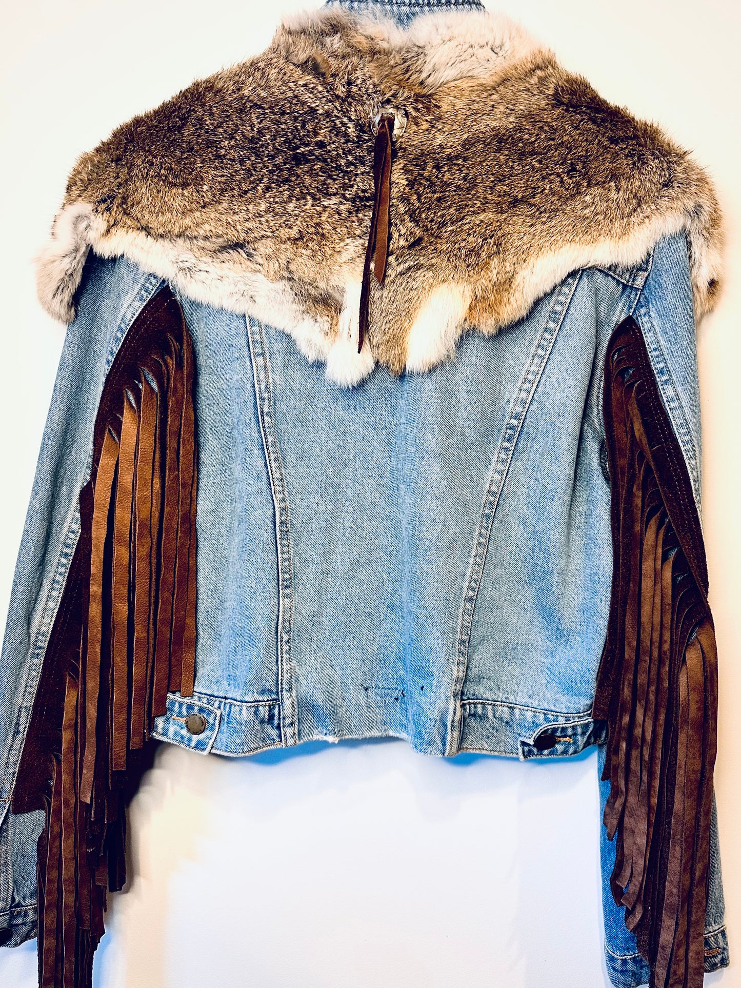 Rabbit Fur Dream Cowgirl Jacket