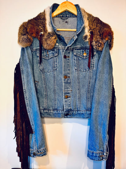 Rabbit Fur Dream Cowgirl Jacket